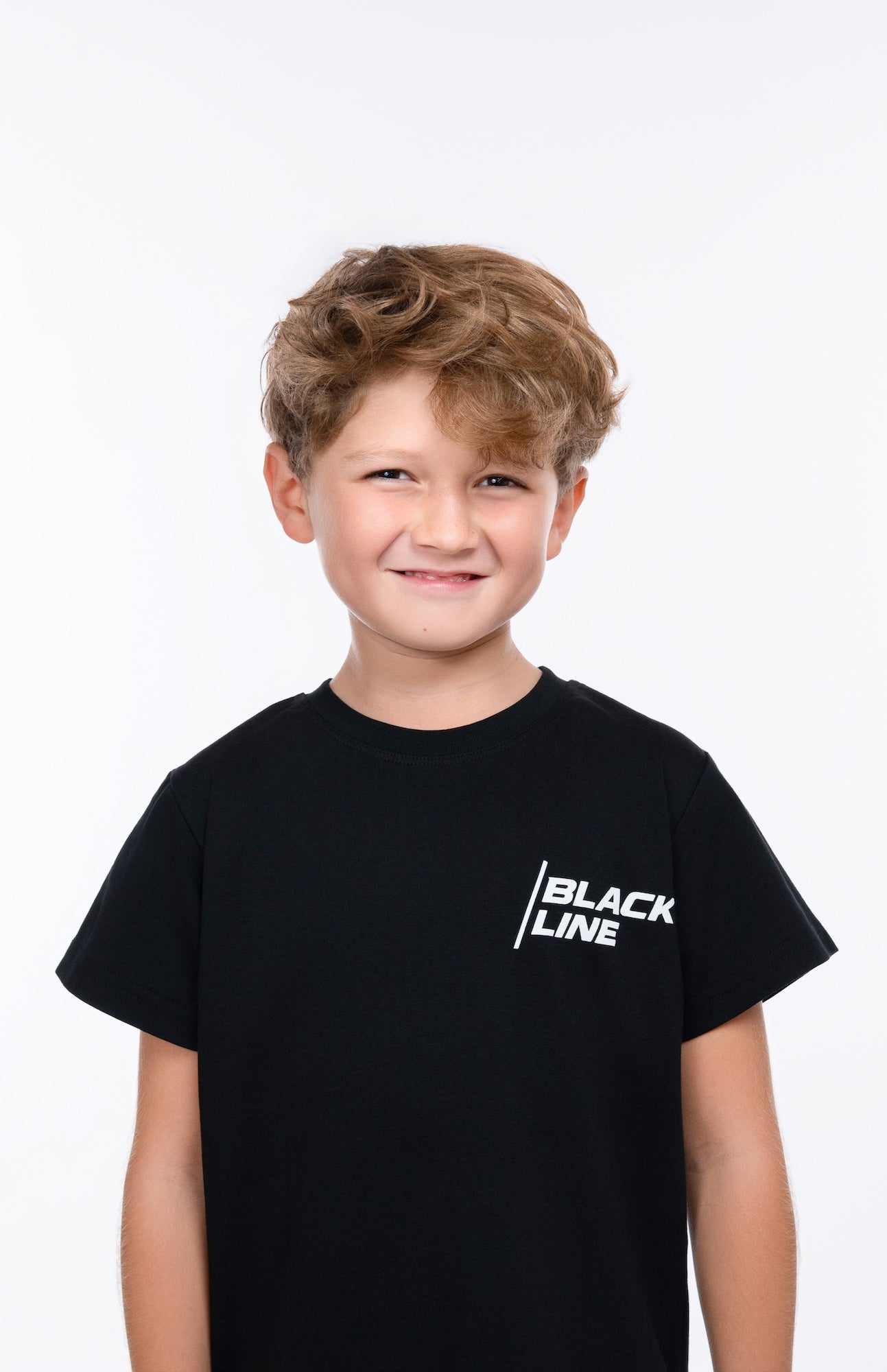 Black Line Premium Topographic Tee - Kids