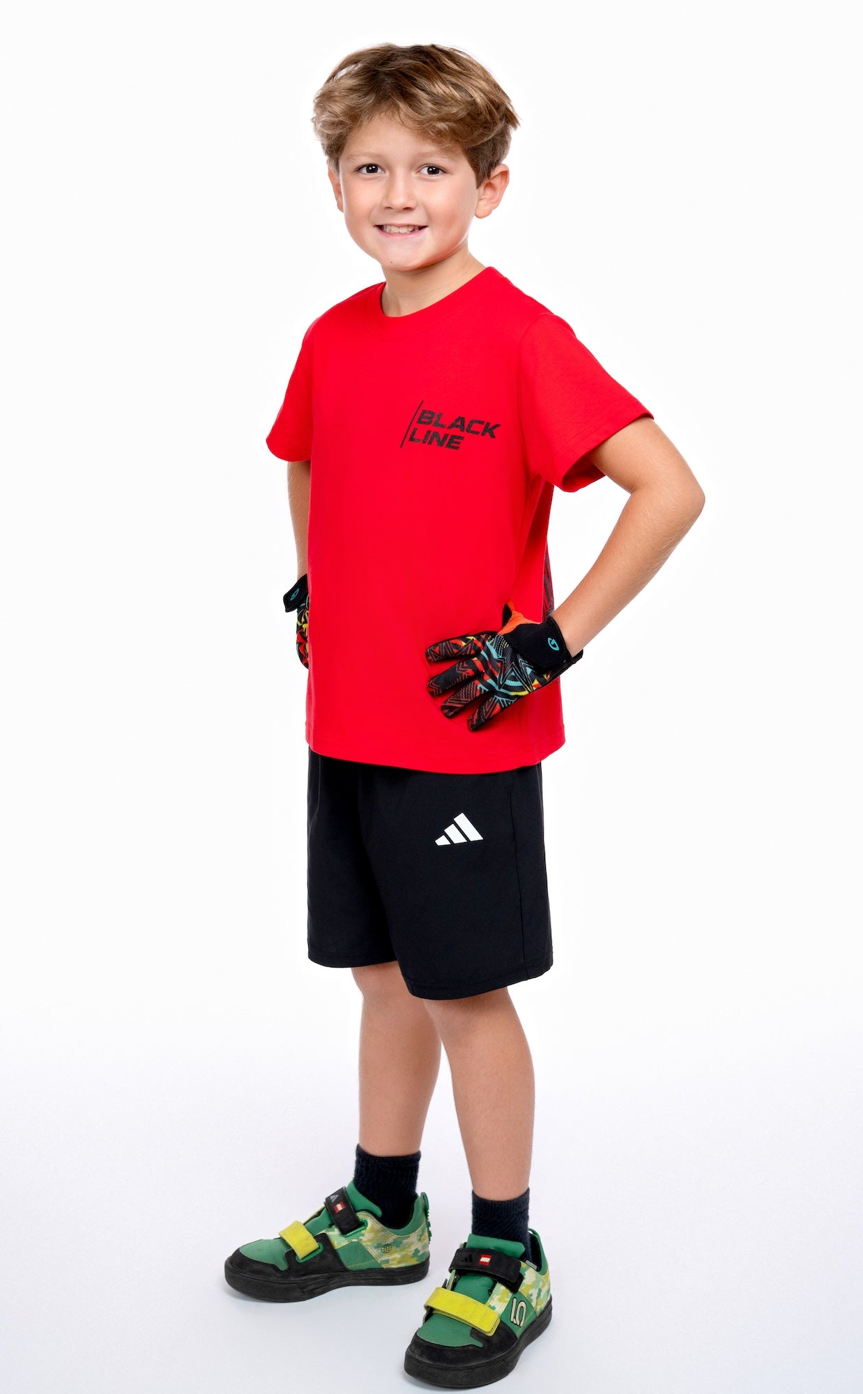 Black Line Timberline Jumps Casual Tee - Kids