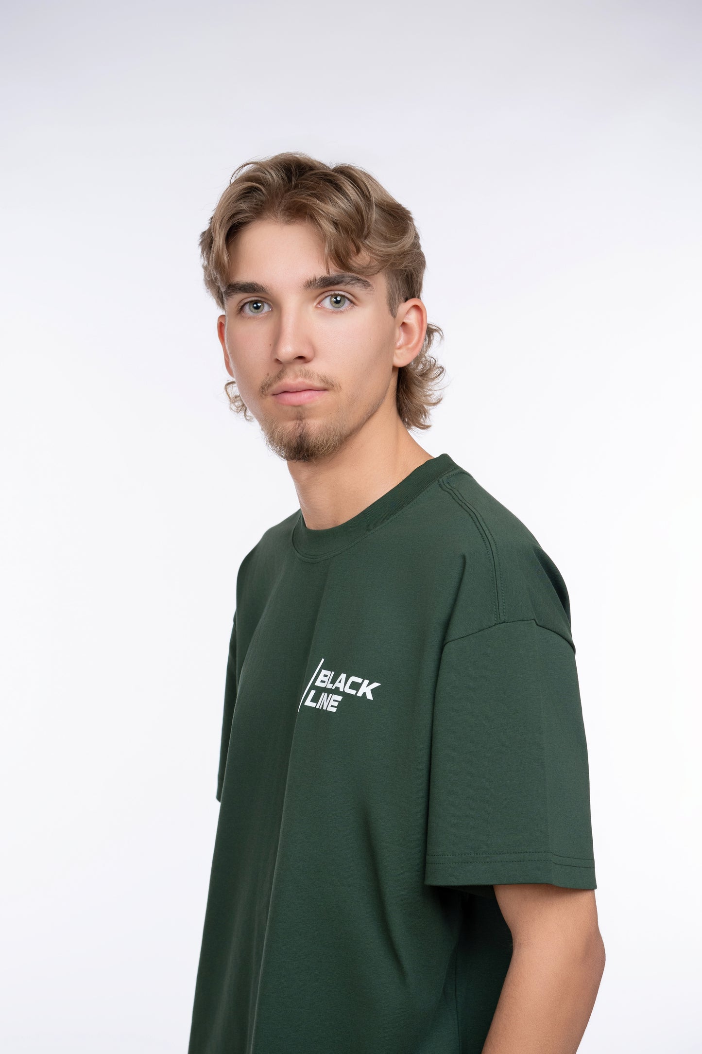 Black Line Topographic Tee