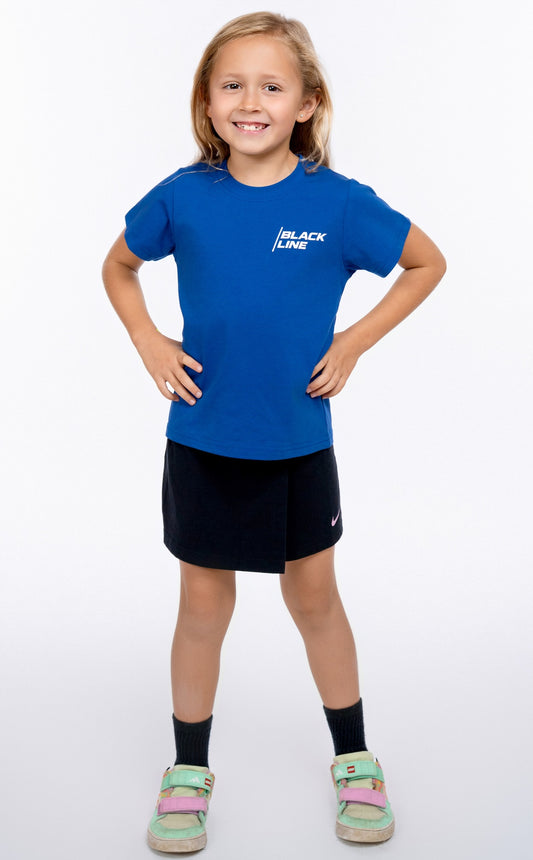 Black Line Premium Topographic Tee - Kids