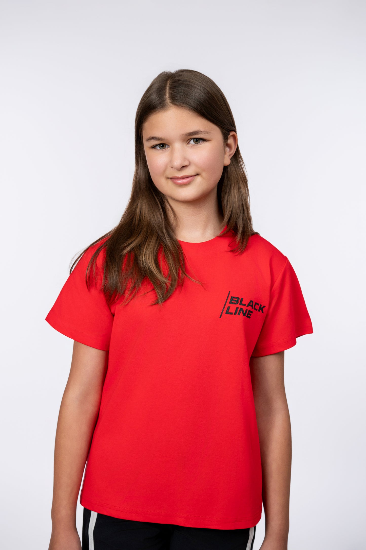Black Line Topographic Tee - Kids